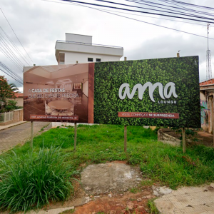 Outdoor em Três Pontas - Cel Rabelo Campos com Azarias de Mesquita  9x3 Metros    